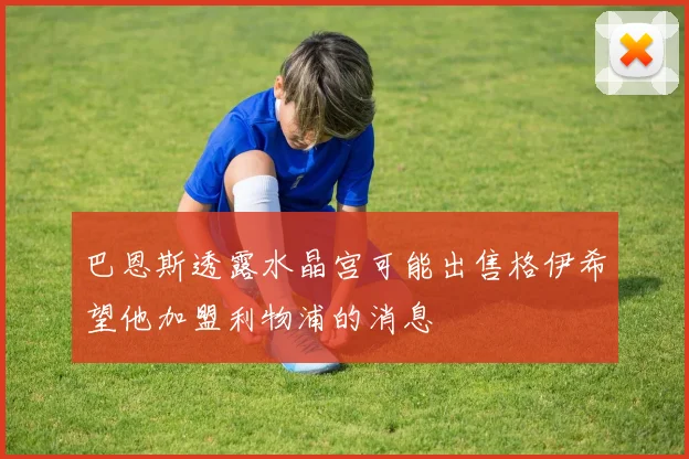 巴恩斯透露水晶宫可能出售格伊希望他加盟利物浦的消息